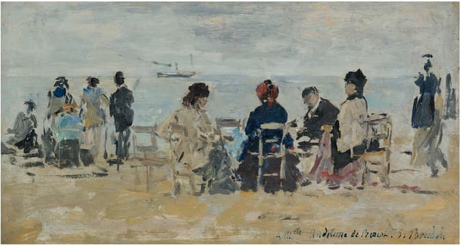 Beach Scene (1885)