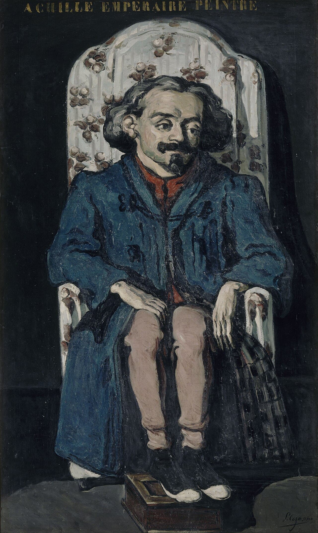 Achille Emperaire by Paul Cézanne (1868)
