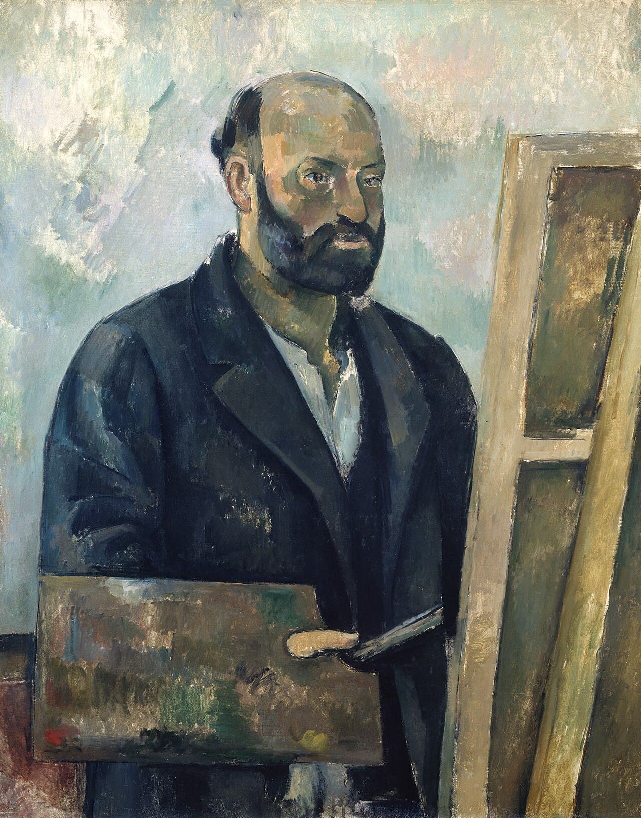 Self-Portrait with Palette (1890)
