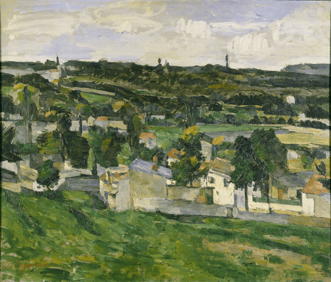 View of Auvers-sur-Oise (1879)