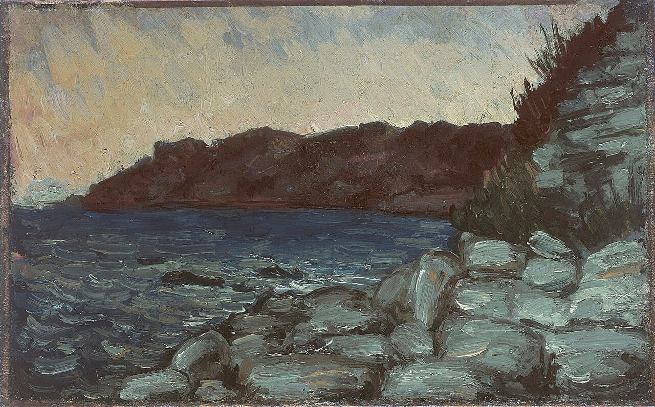 Rocks, L'Estaque (1865)