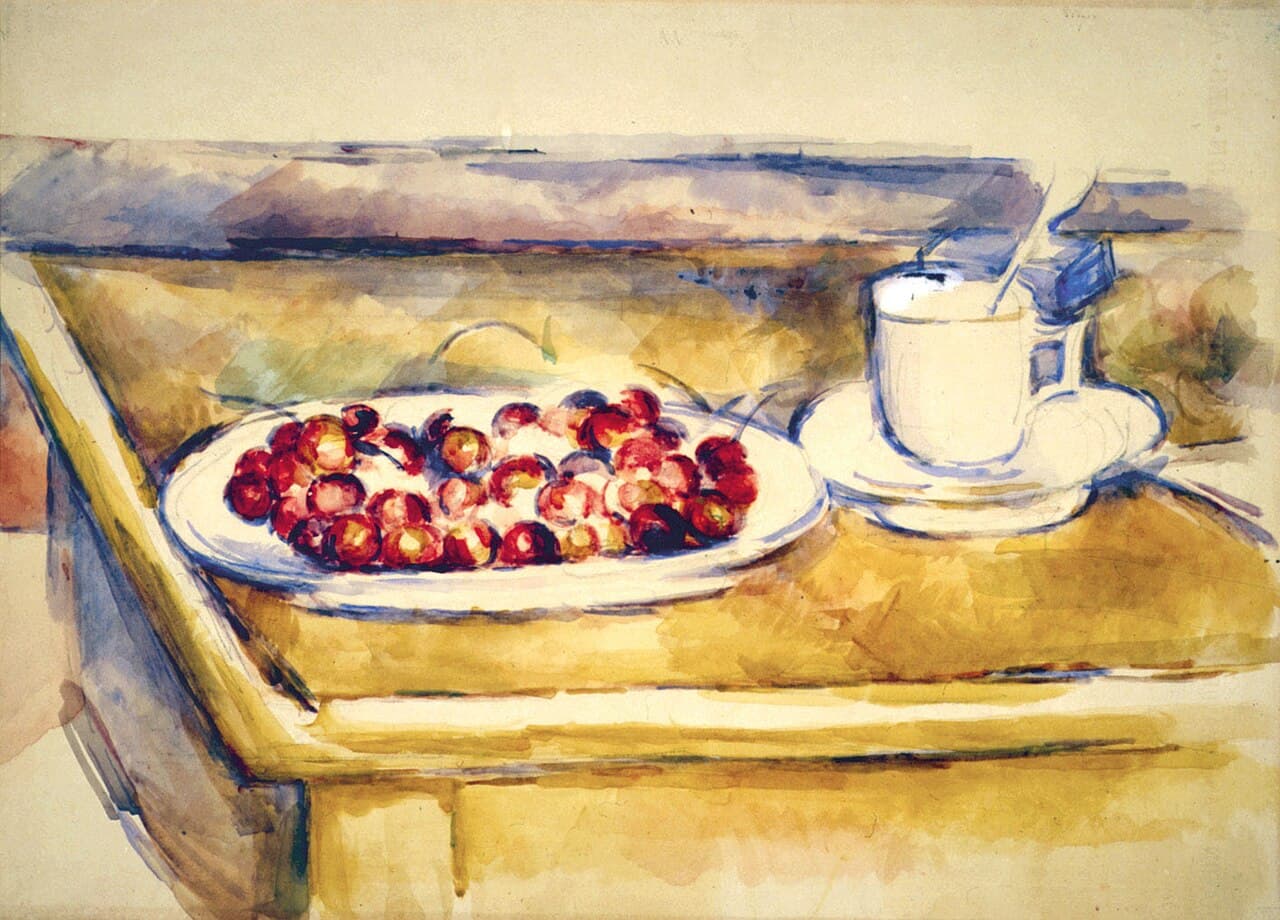 Still Life with Cherries (1890)