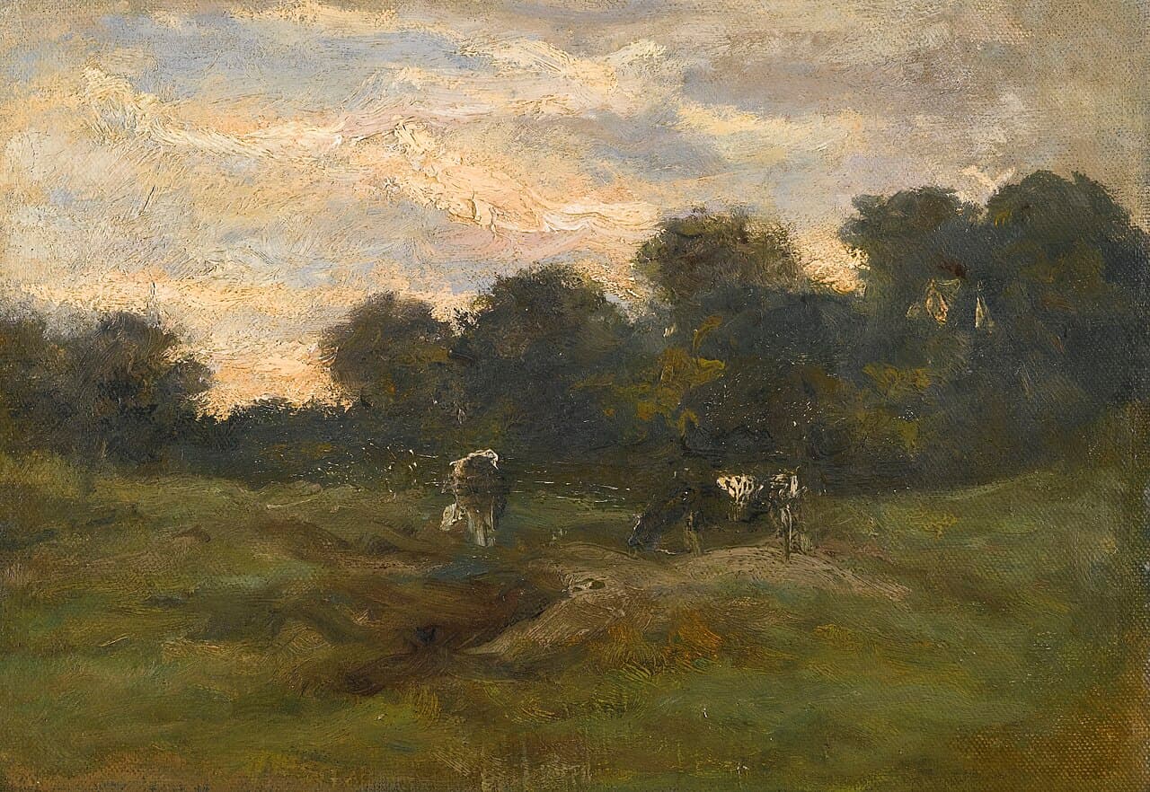 Cows in the Meadow (1883)