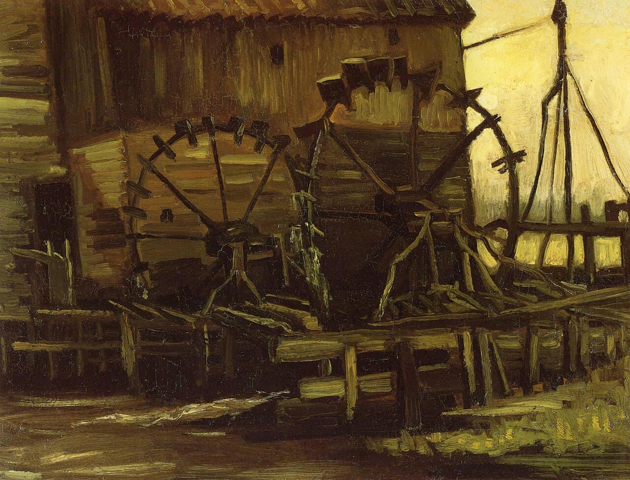 Water Mill at Gennep (1884)