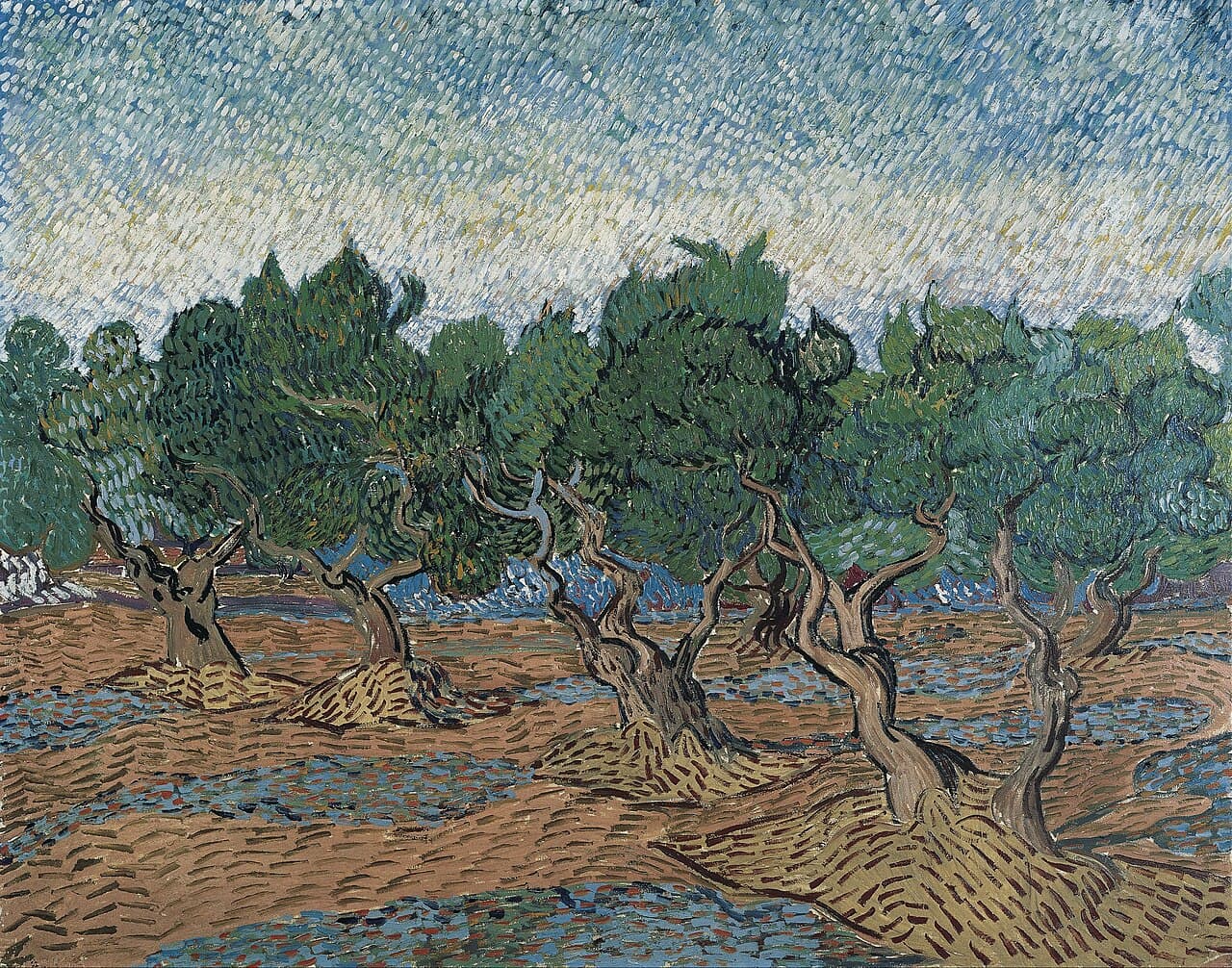 Olive Grove by Vincent van Gogh (1889)