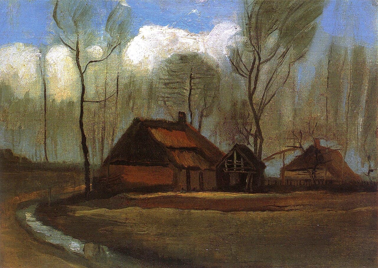 Farmhouse Among Trees (1883)