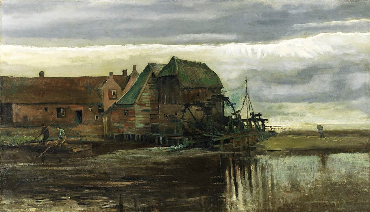 Watermill at Gennep (1884)