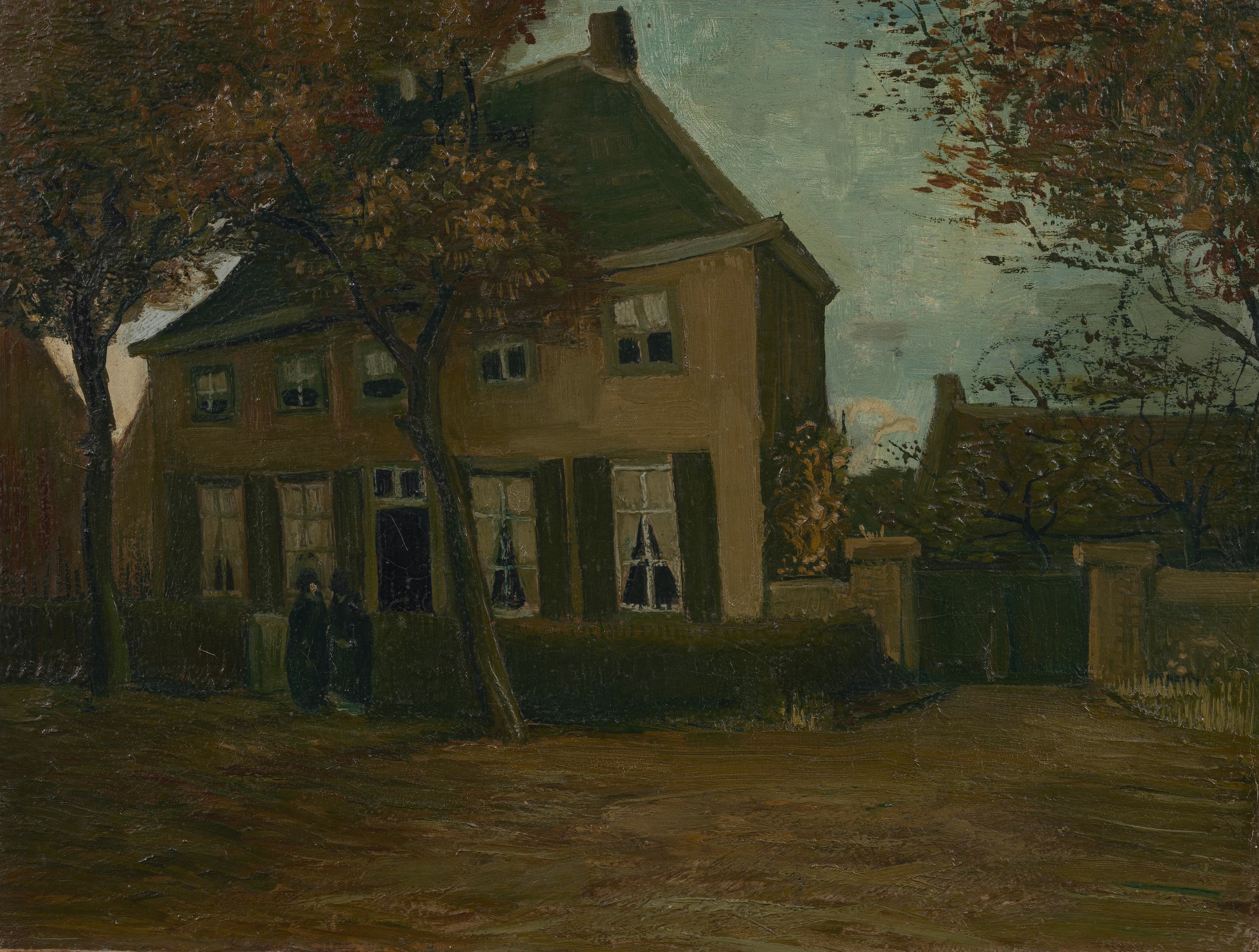 The Vicarage at Nuenen by Vincent van Gogh (1885)