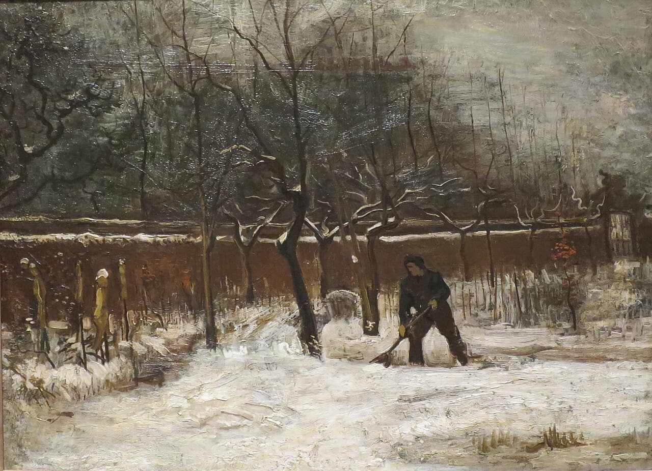 Winter (The Vicarage Garden under Snow) (1885)