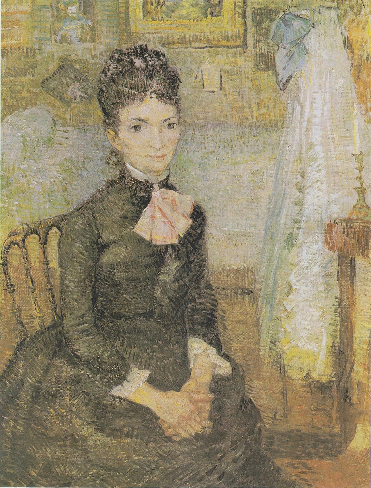 Portrait of Léonie Rose Charbuy-Davy by Vincent van Gogh (1887)