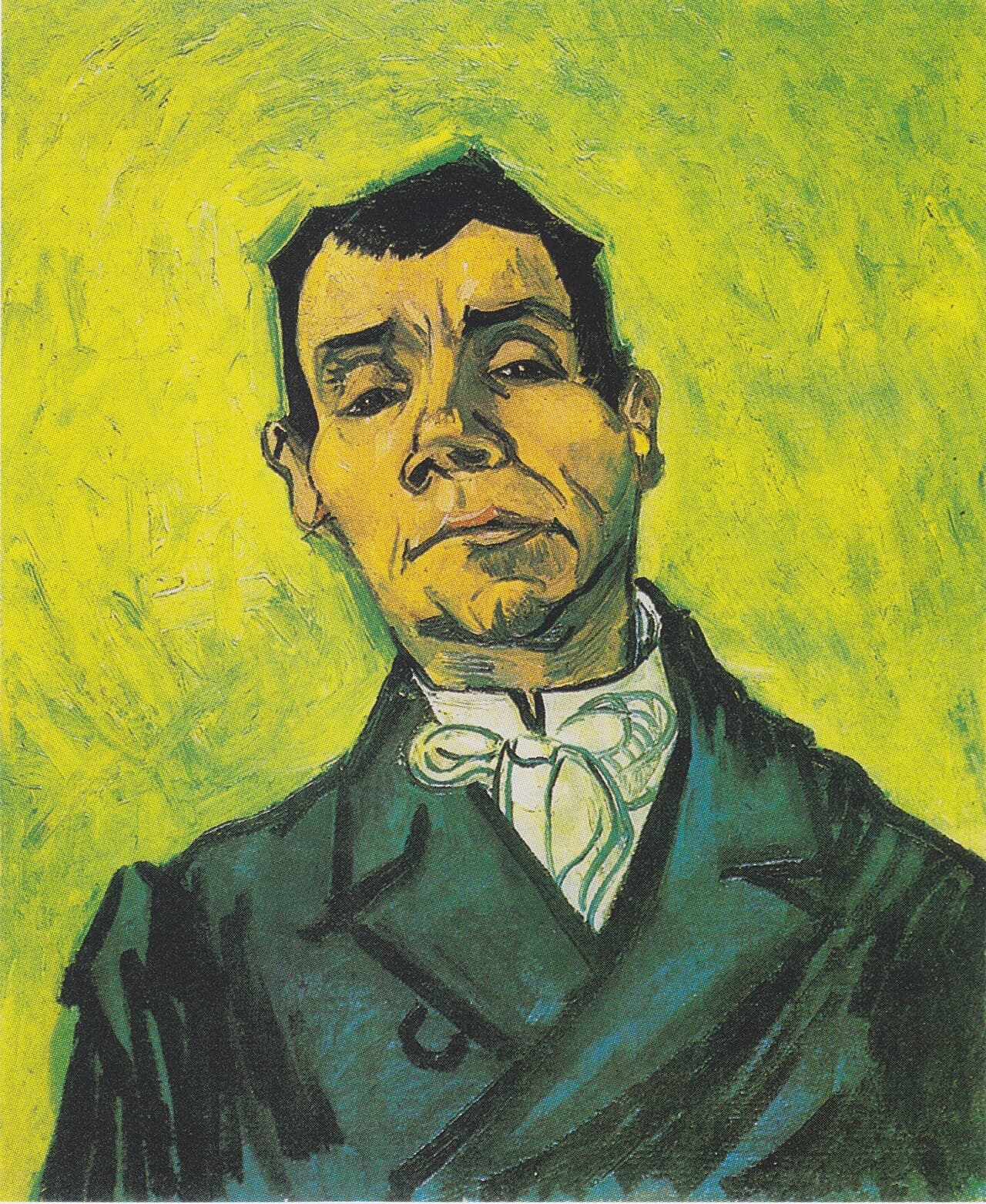 Portrait of a man by Vincent van Gogh (1888)