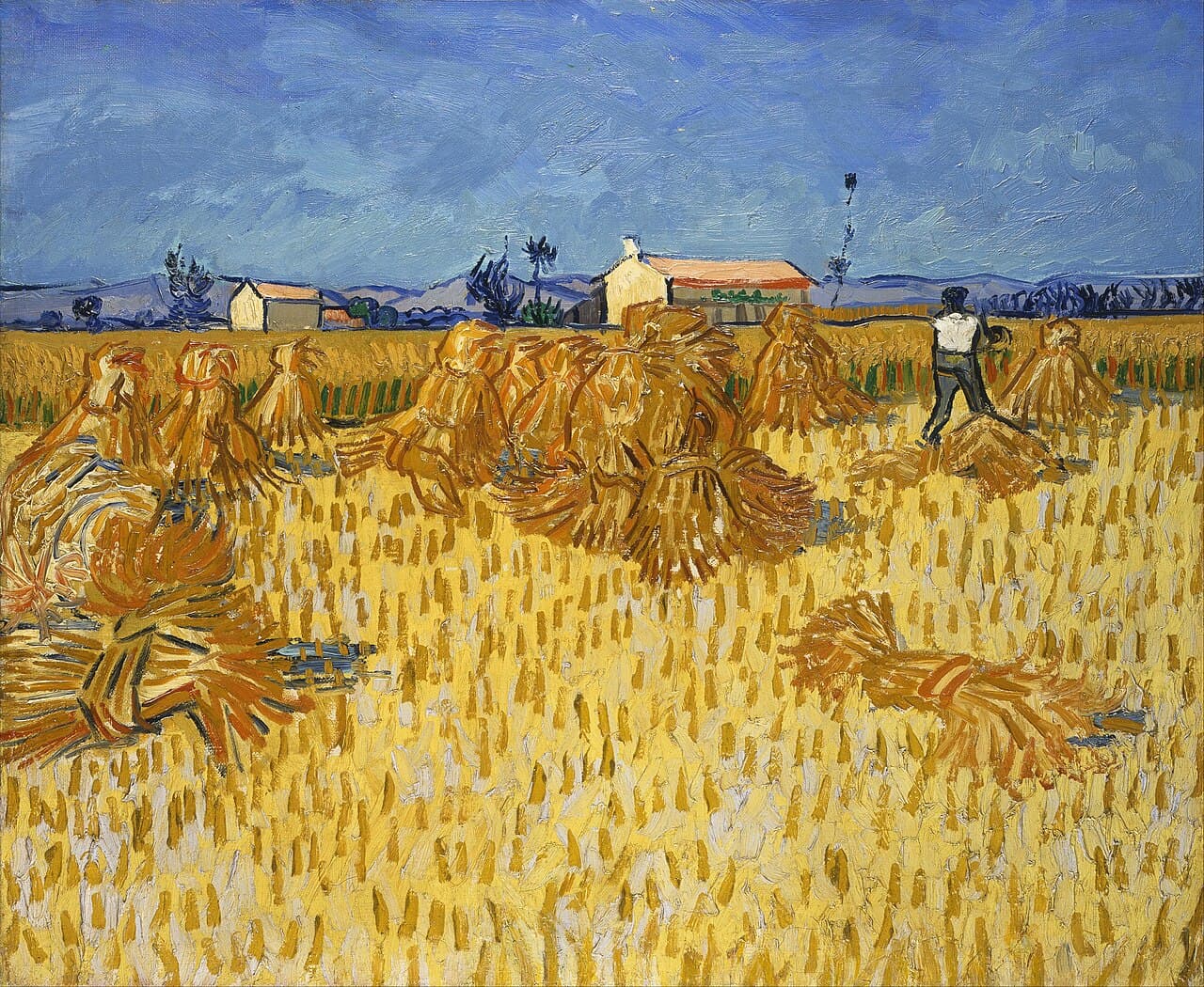 Harvest in Provence (1888)