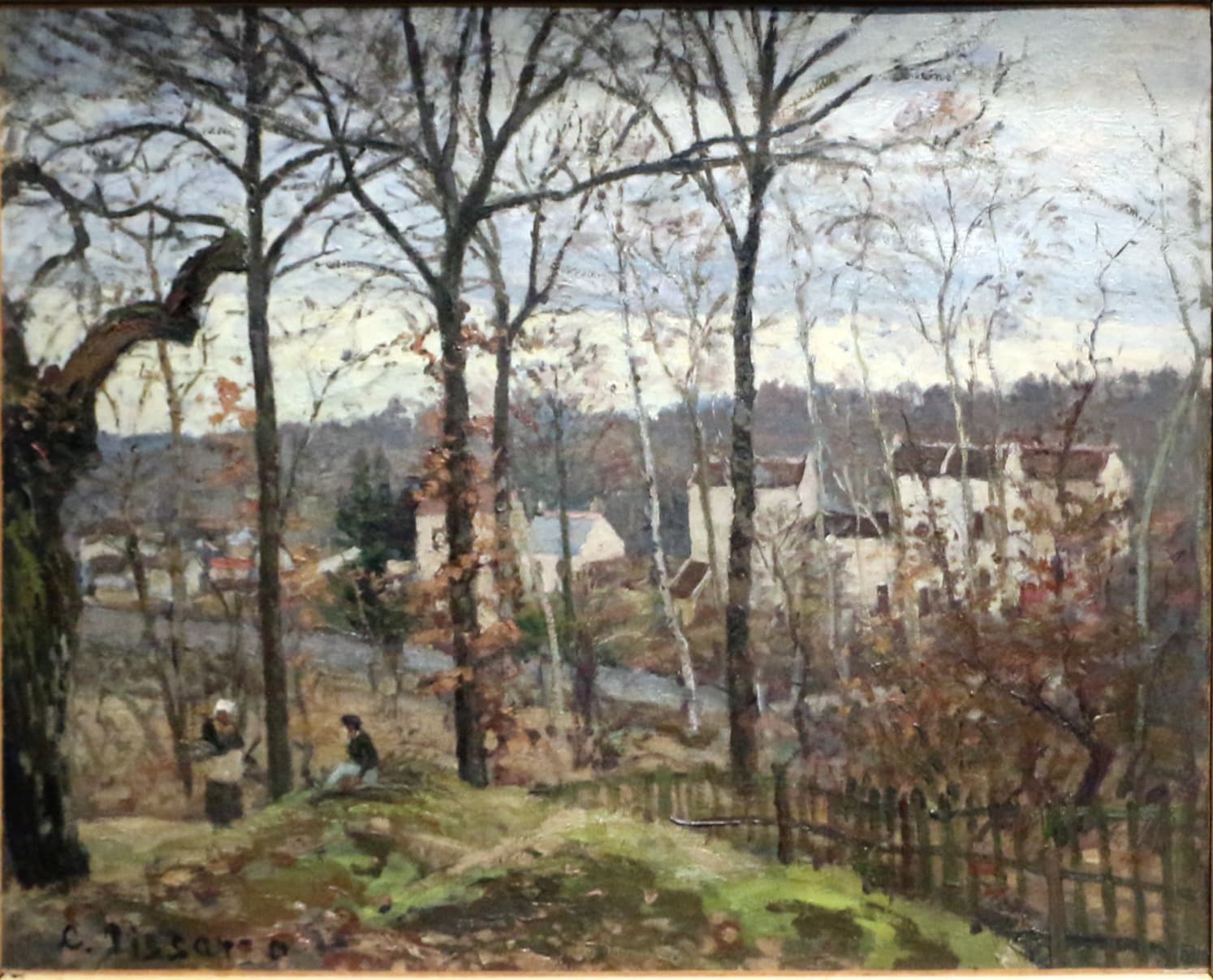 Winter Landscape at Louveciennes (1870)