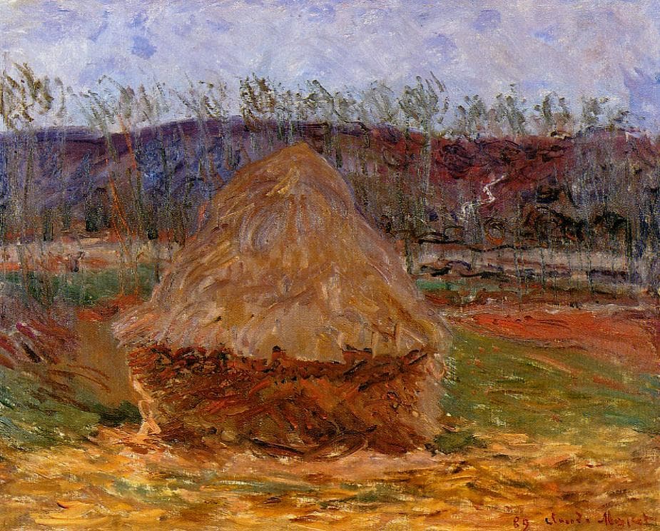 Grainstack at Giverny (1889)