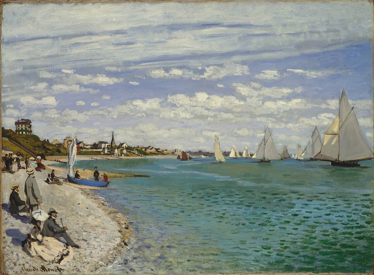 Regatta at Sainte-Adresse (1867)