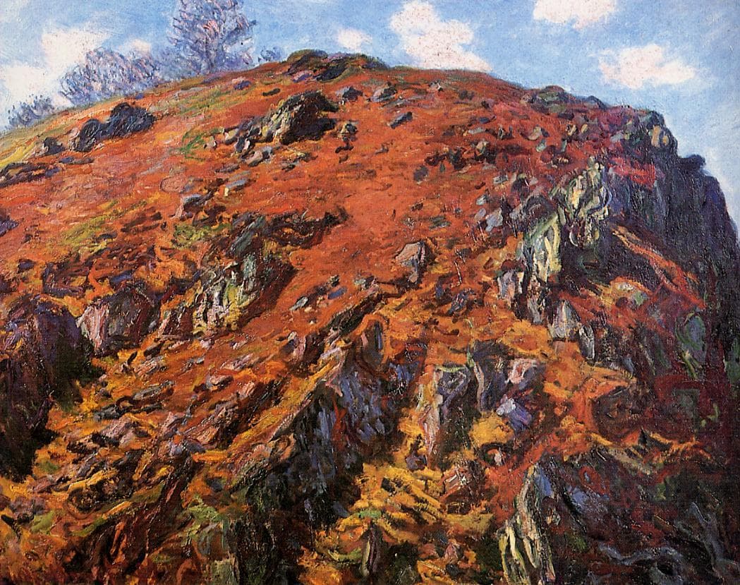 Study of rocks, Creuse (1889)