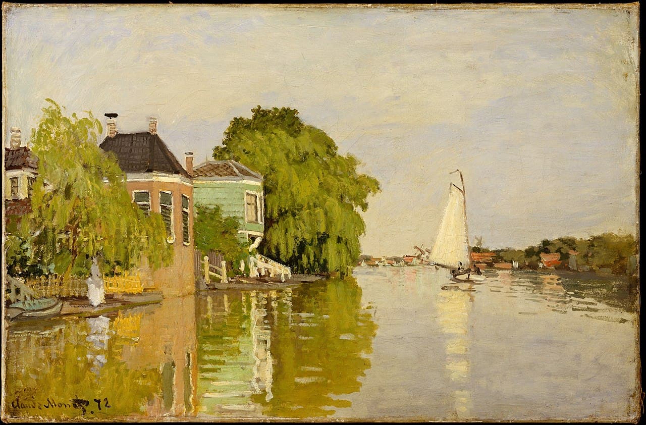 Houses on the Achterzaan (1871)