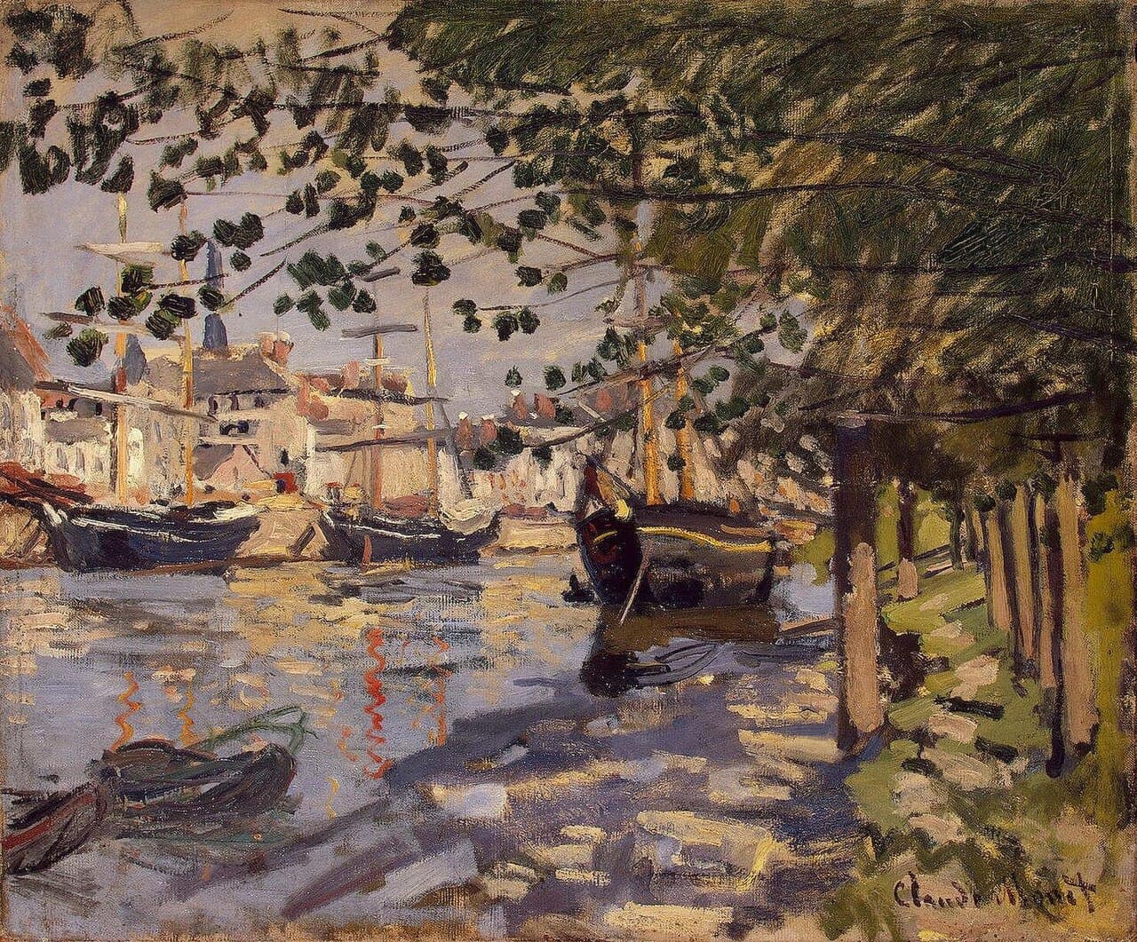 Seine at Rouen (1872)