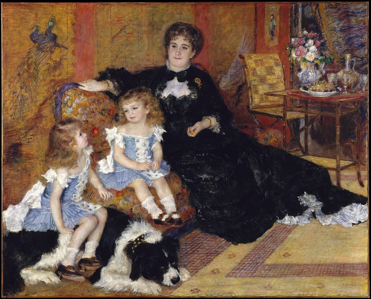 Madame Georges Charpentier and her Children (1878)