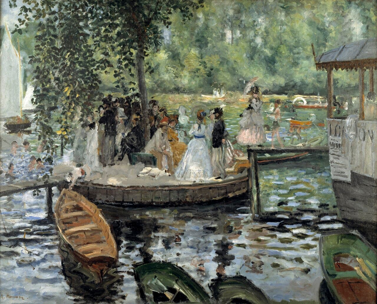 La Grenouillère (1869)