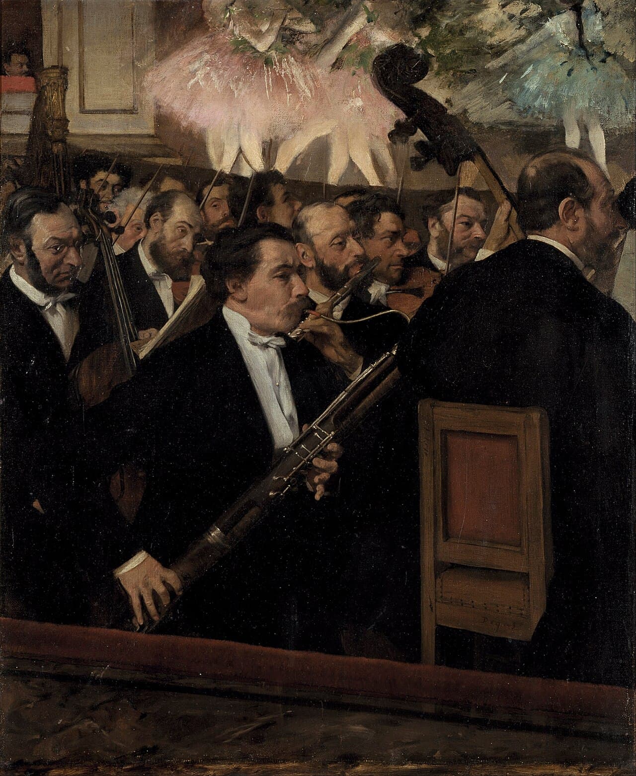 The Orchestra at the Opera (1868)