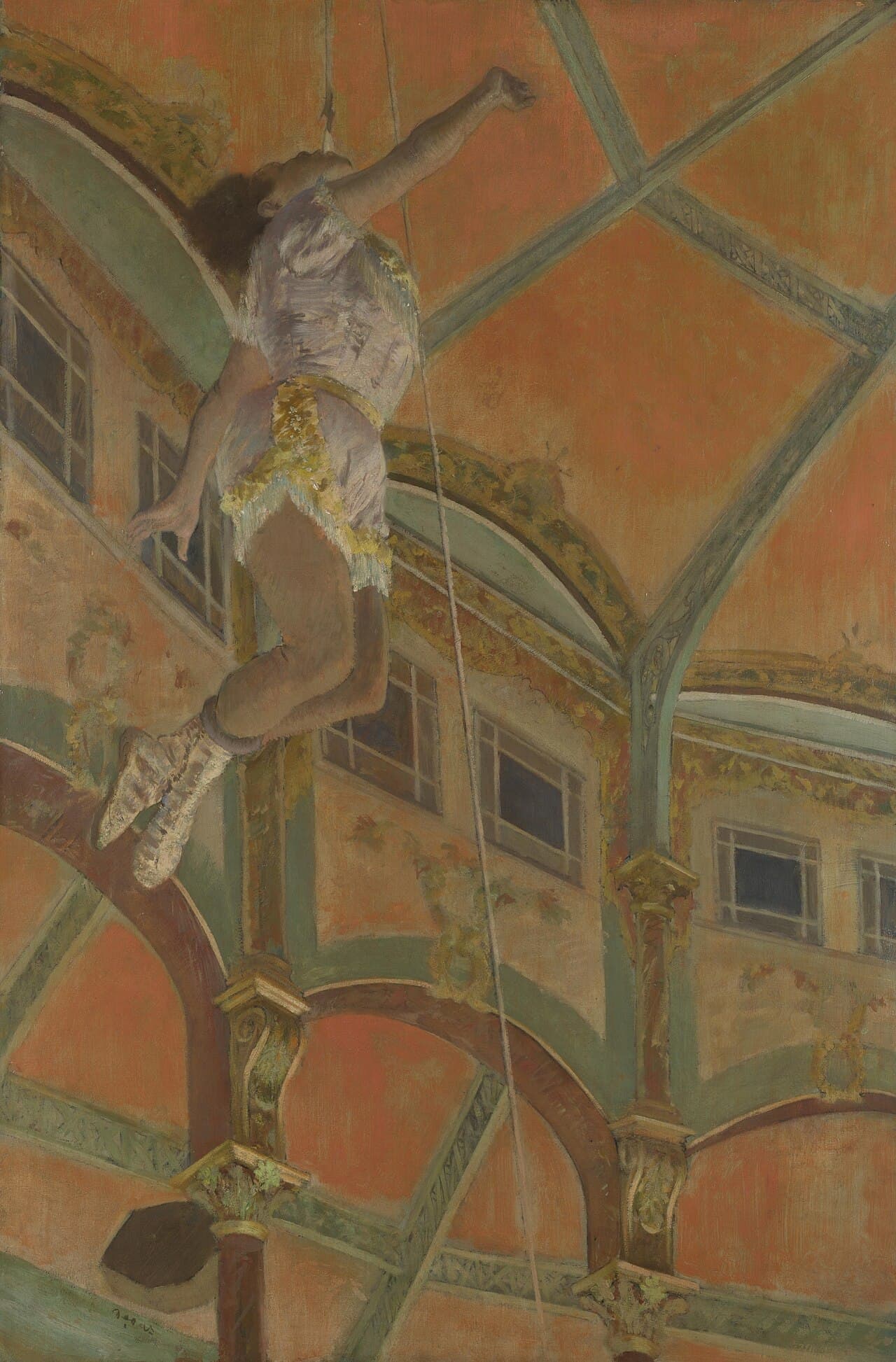 Miss La La at the Cirque Fernando (1879)