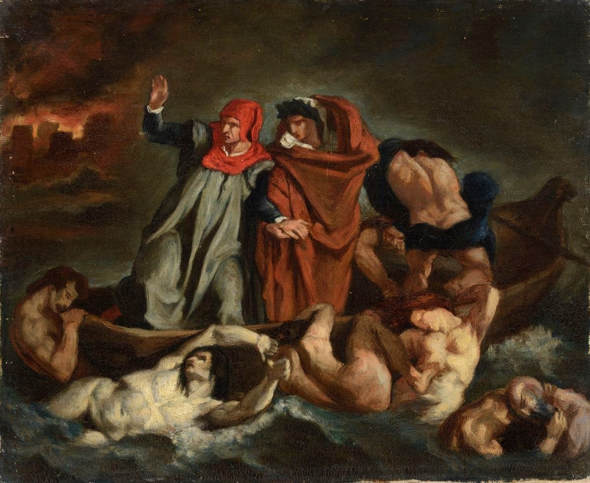 The Barque of Dante (1854)