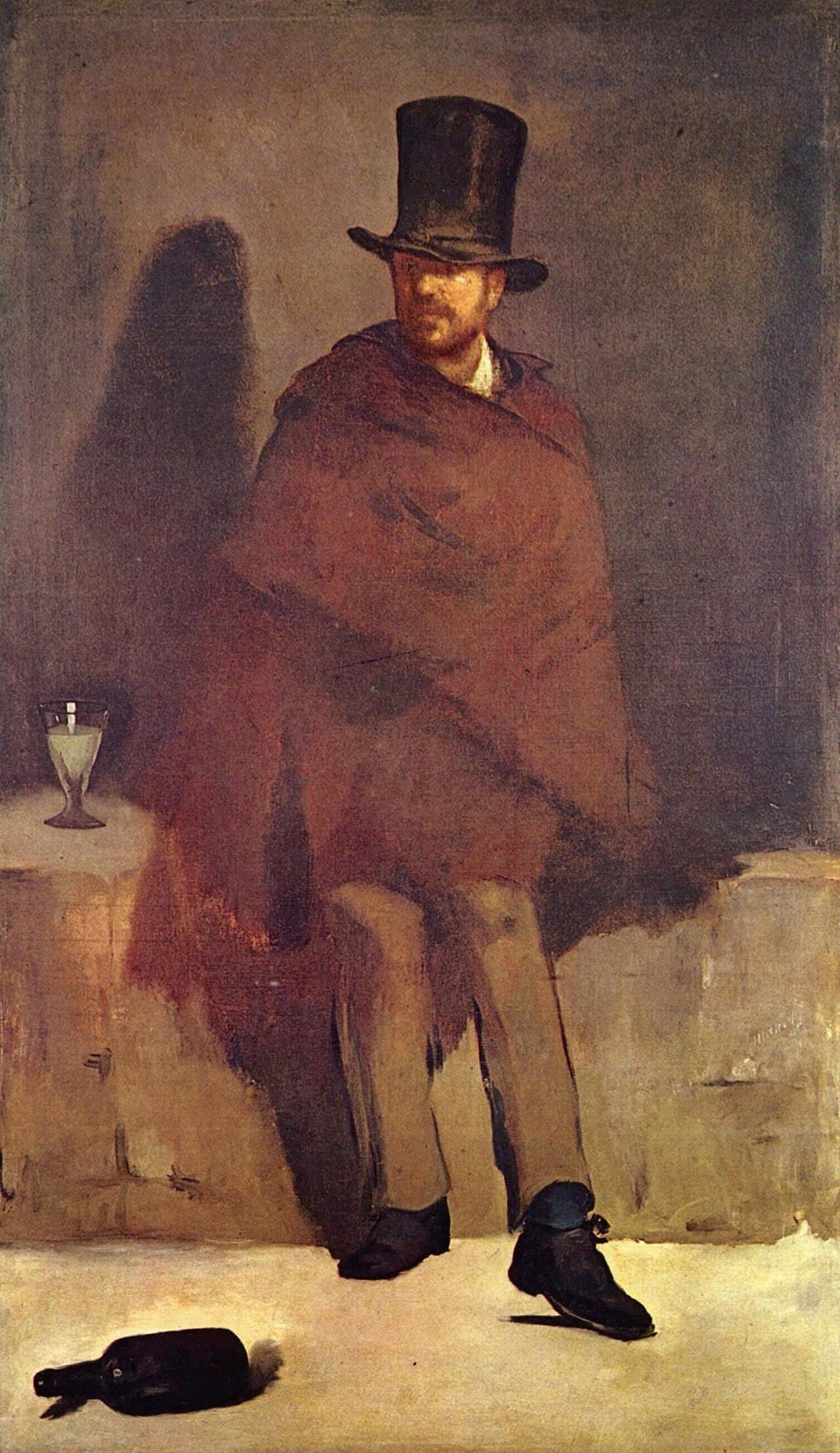 The Absinthe Drinker (1859)