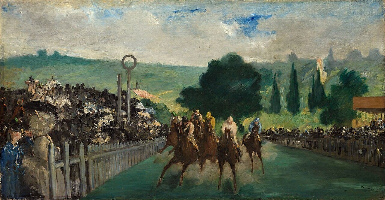 The Races at Longchamp (1866)