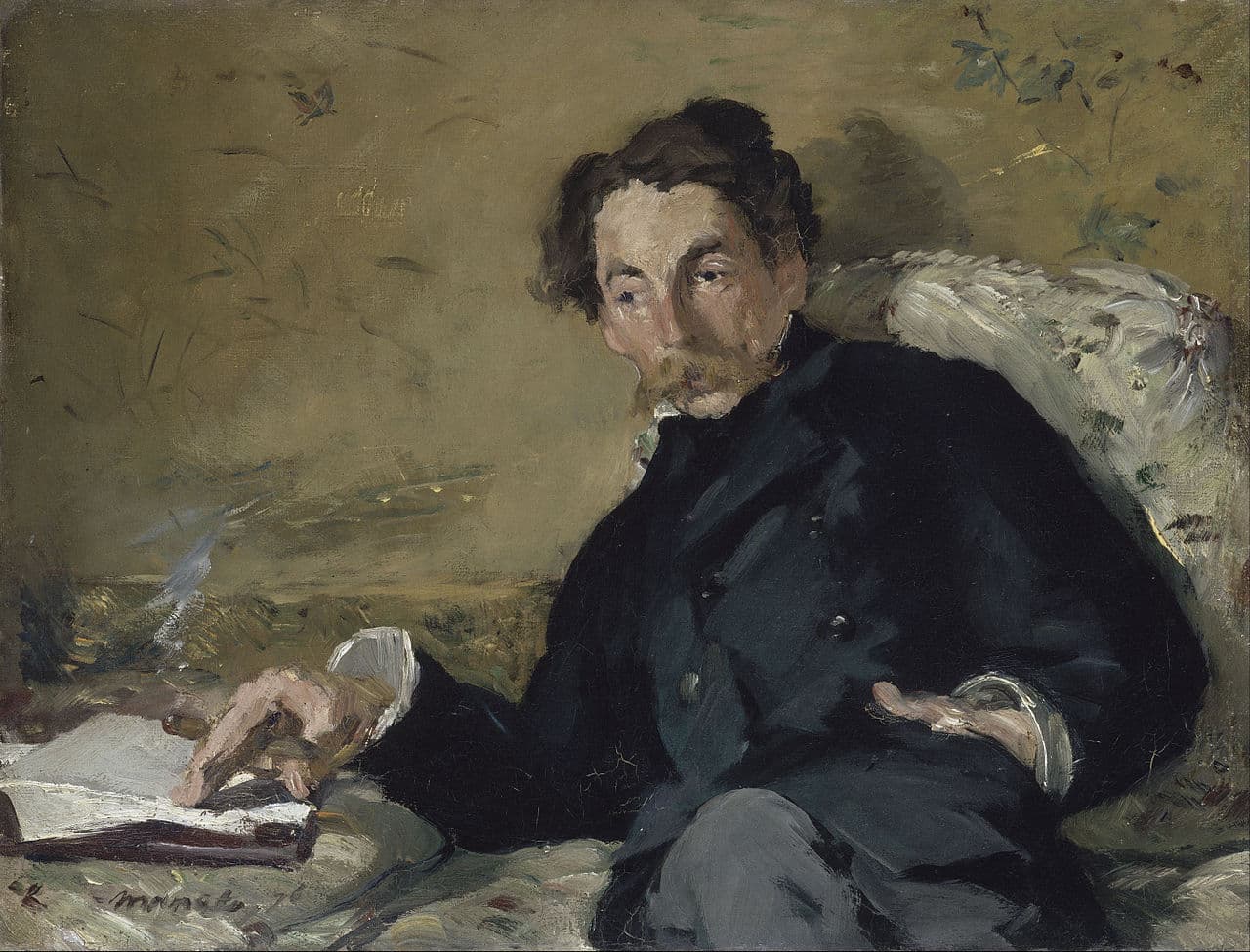 Portrait of Stéphane Mallarmé (1876)