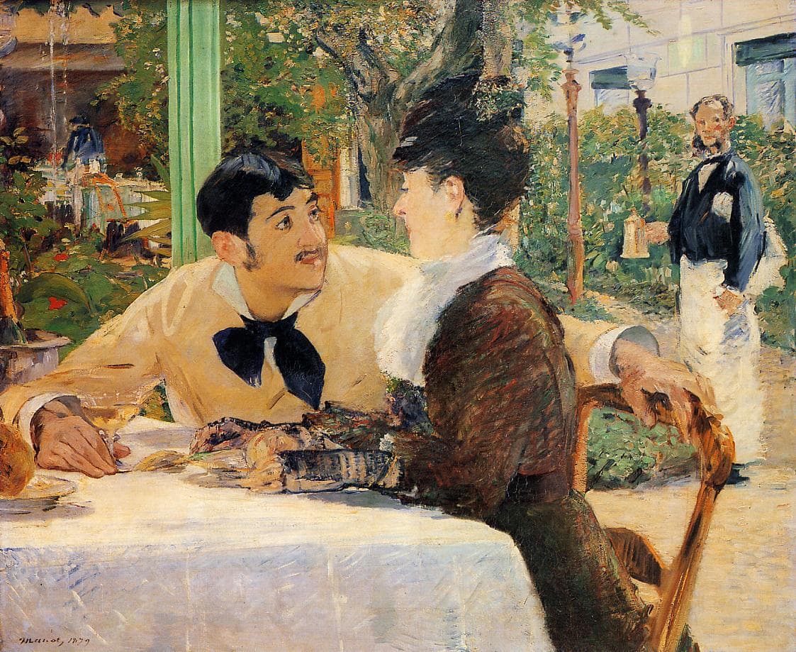 At the Père Lathuille Restaurant (1879)
