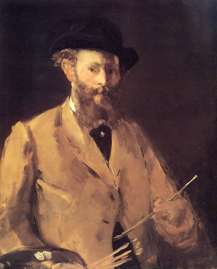 Self-Portrait with Palette (1879)