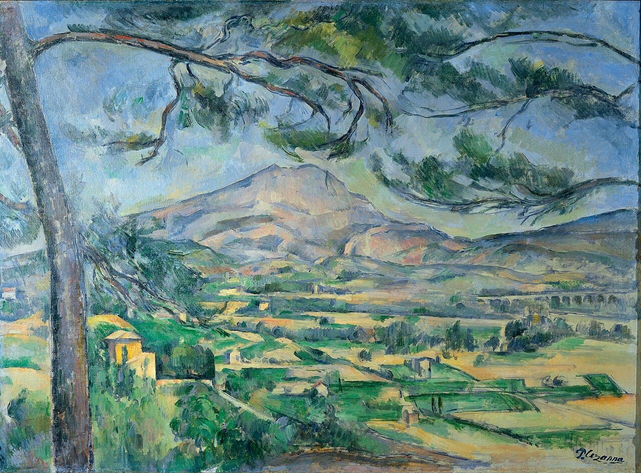 Mont Sainte-Victoire with Large Pine (1887)