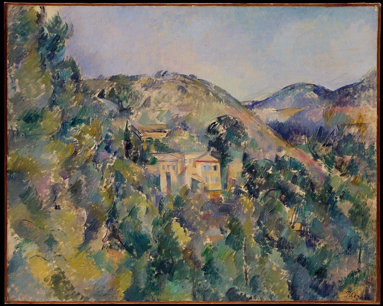 View of the Domaine Saint-Joseph (1880)