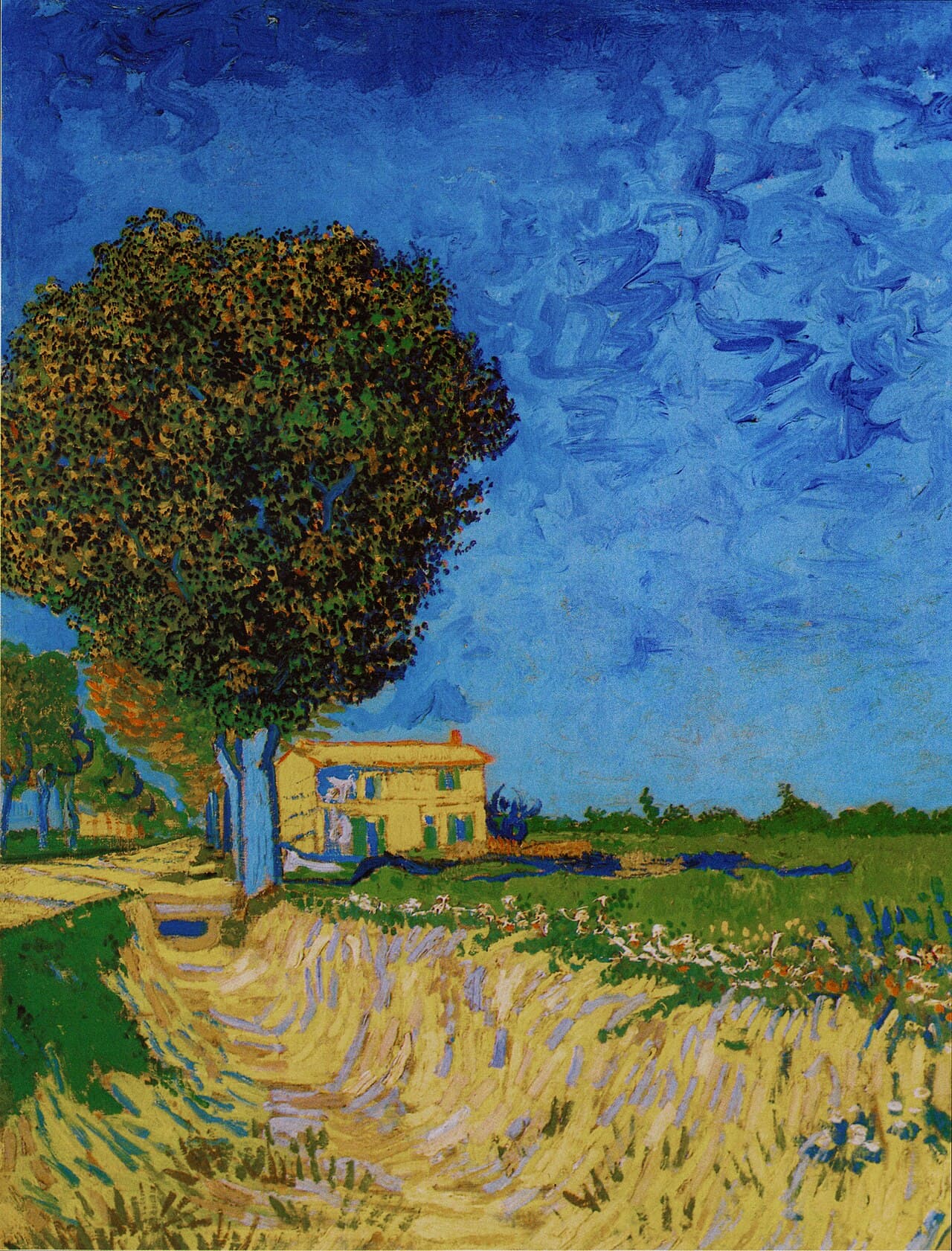 A Lane near Arles (1888)