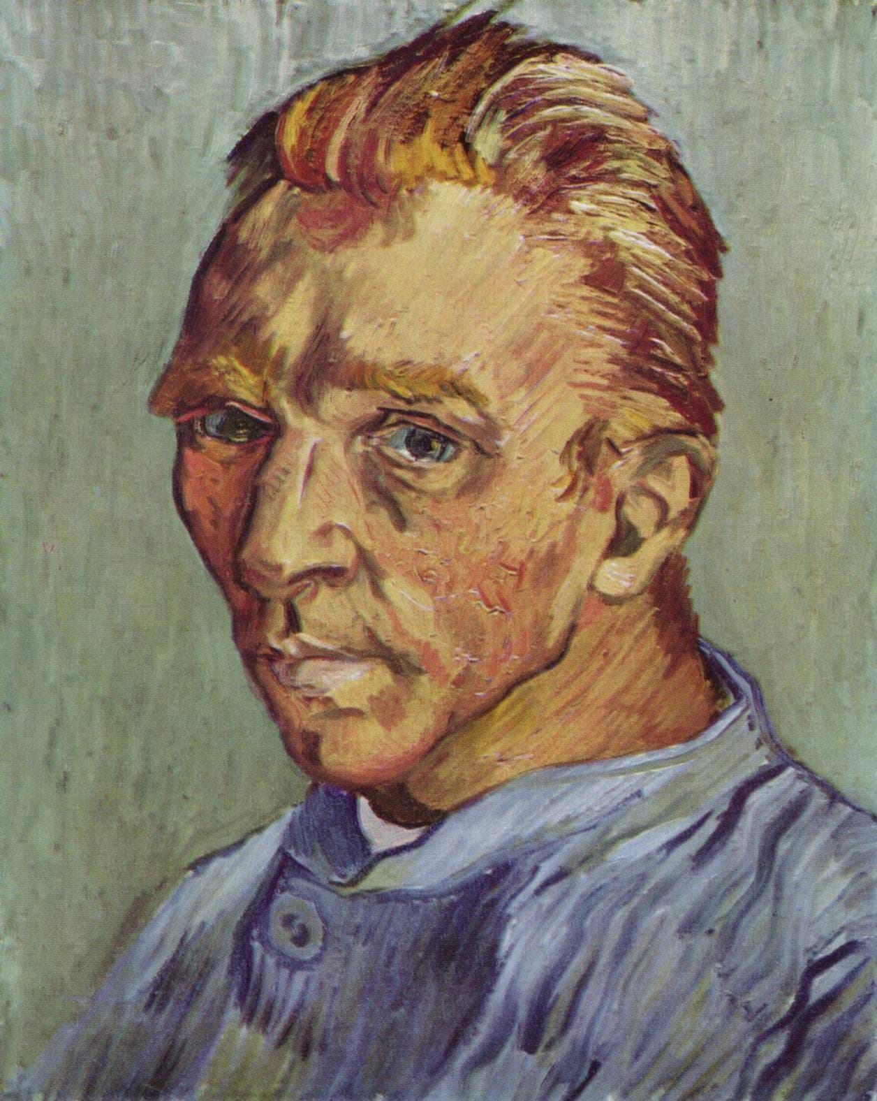 Self-portrait without beard (1889)