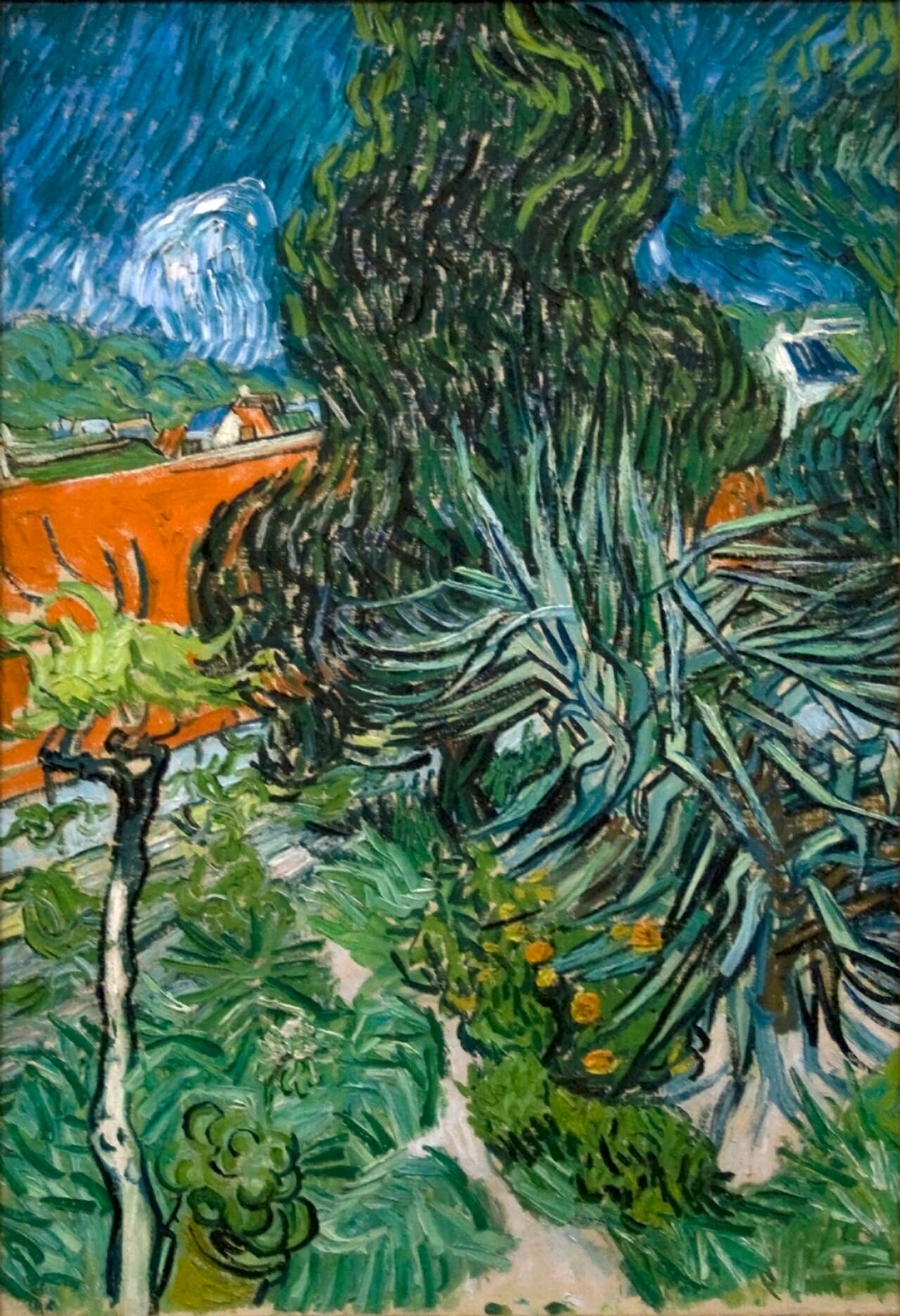 Doctor Gachet's Garden in Auvers by Vincent van Gogh (1890)