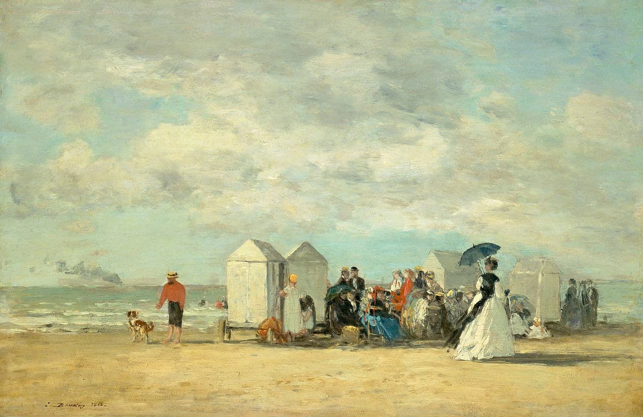 Beach Scene (1862)