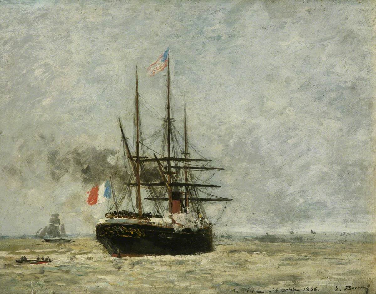 Leaving Port (1868)