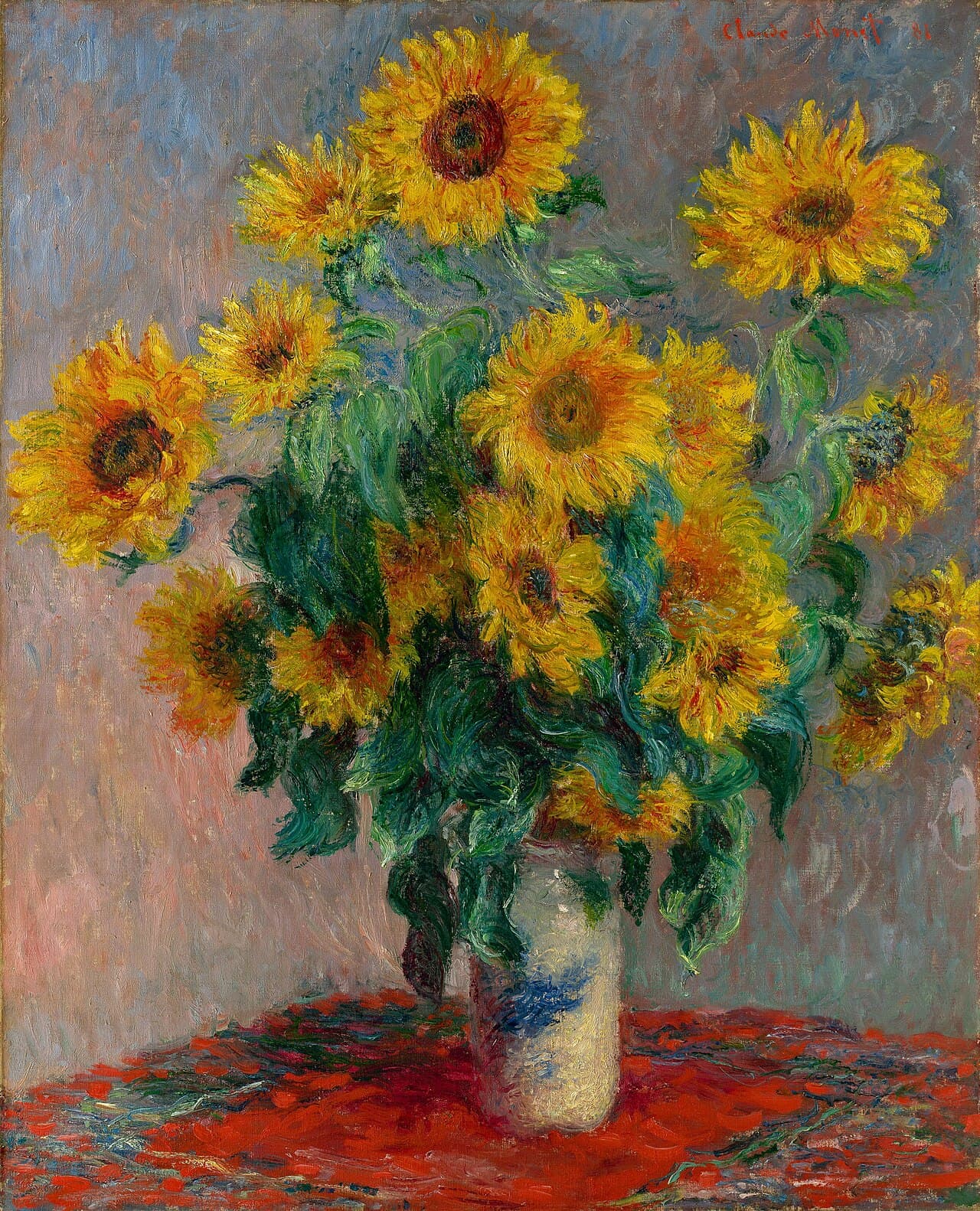 Bouquet of Sunflowers (1881)