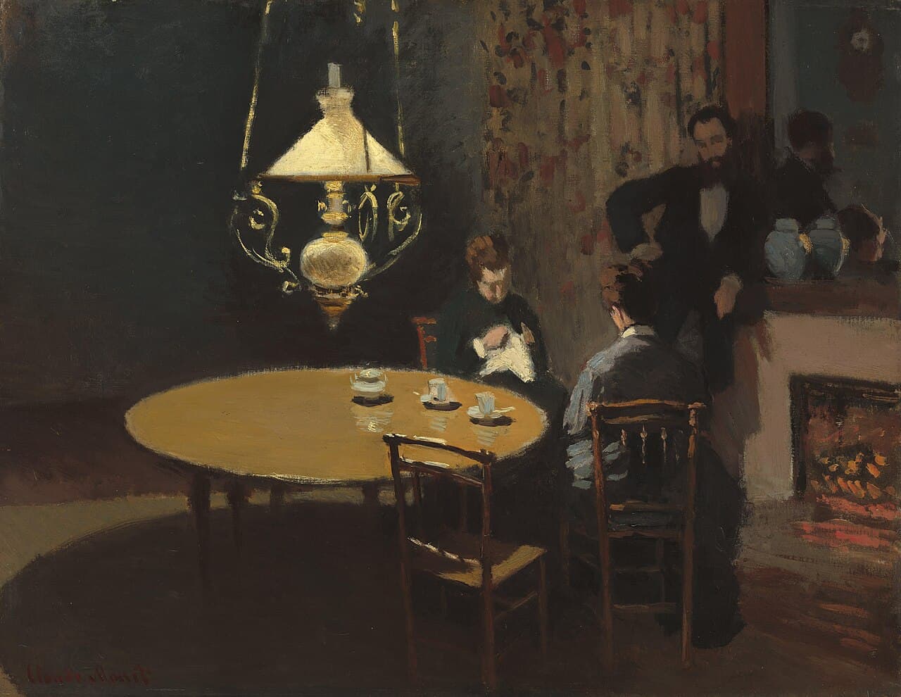 Interior, after Dinner (1868)