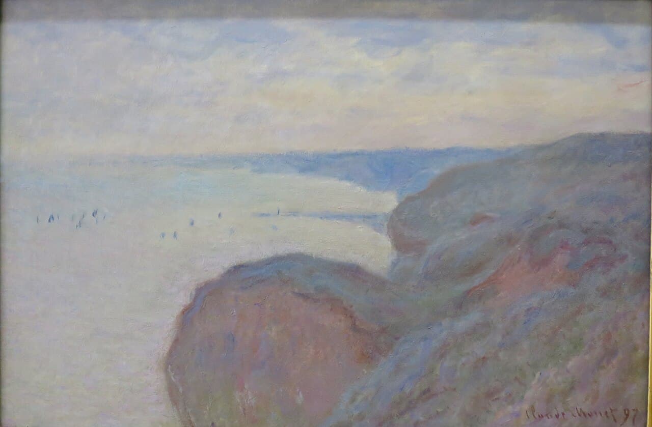 Steep Cliffs near Dieppe (1897)
