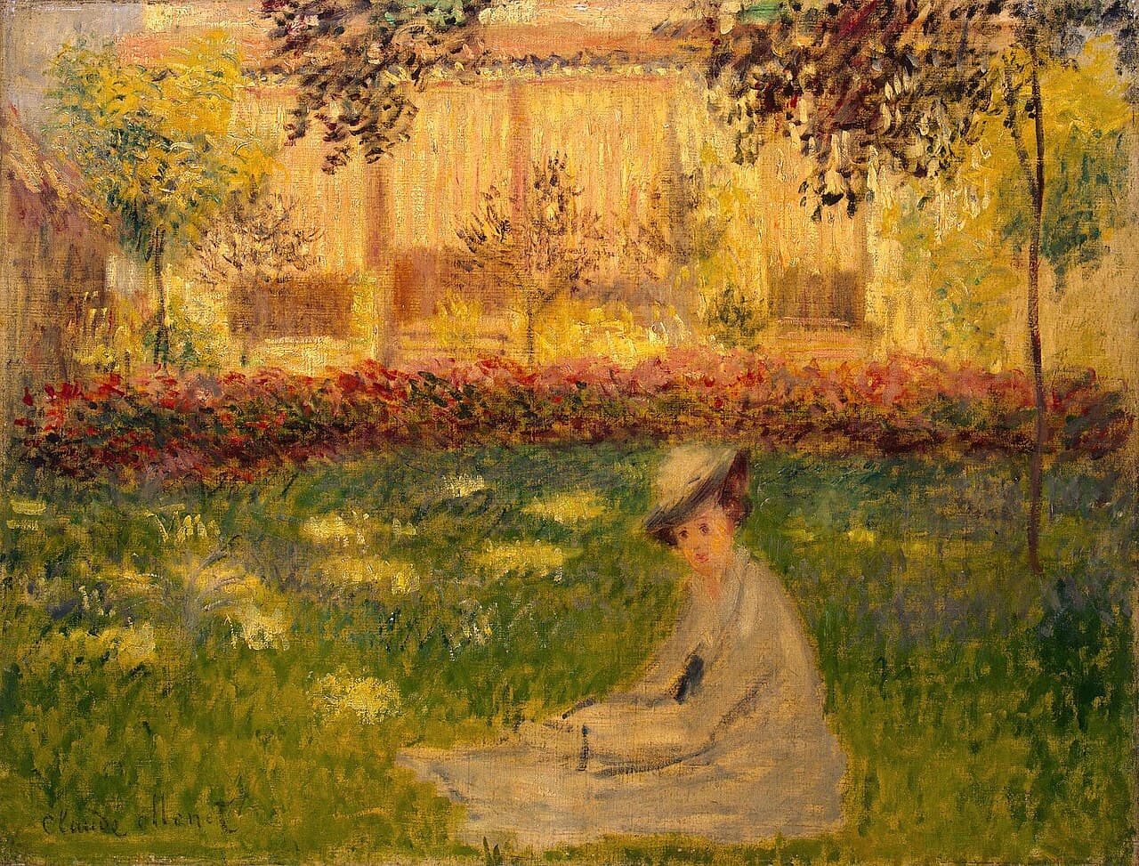 Woman in the Garden (1876)