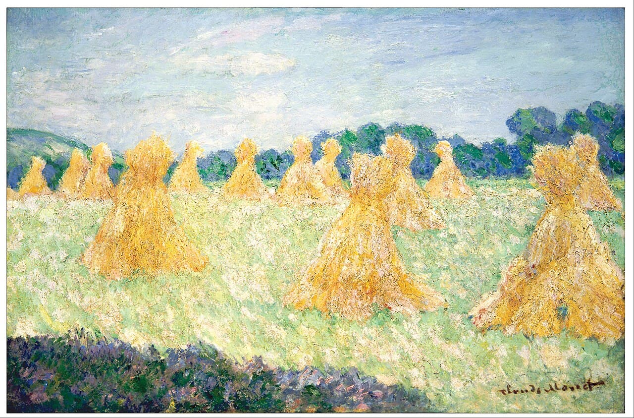 The Young Ladies of Giverny, Sun Effect (1894)