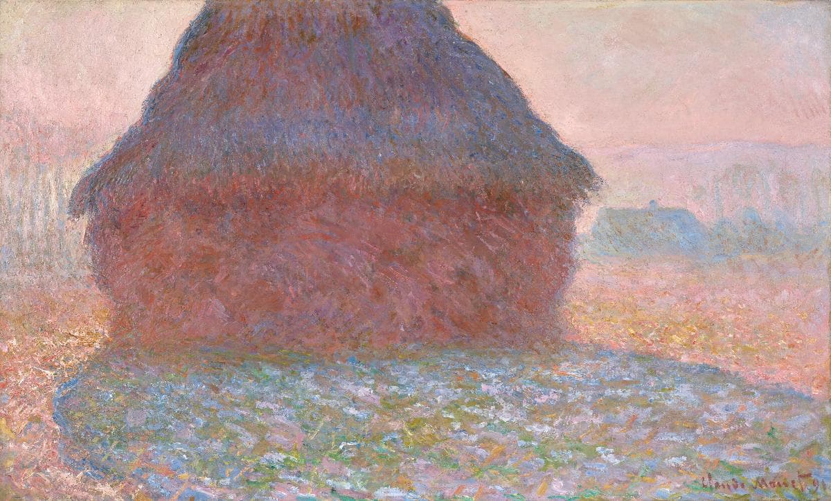 Grainstack in Sunlight (1890)