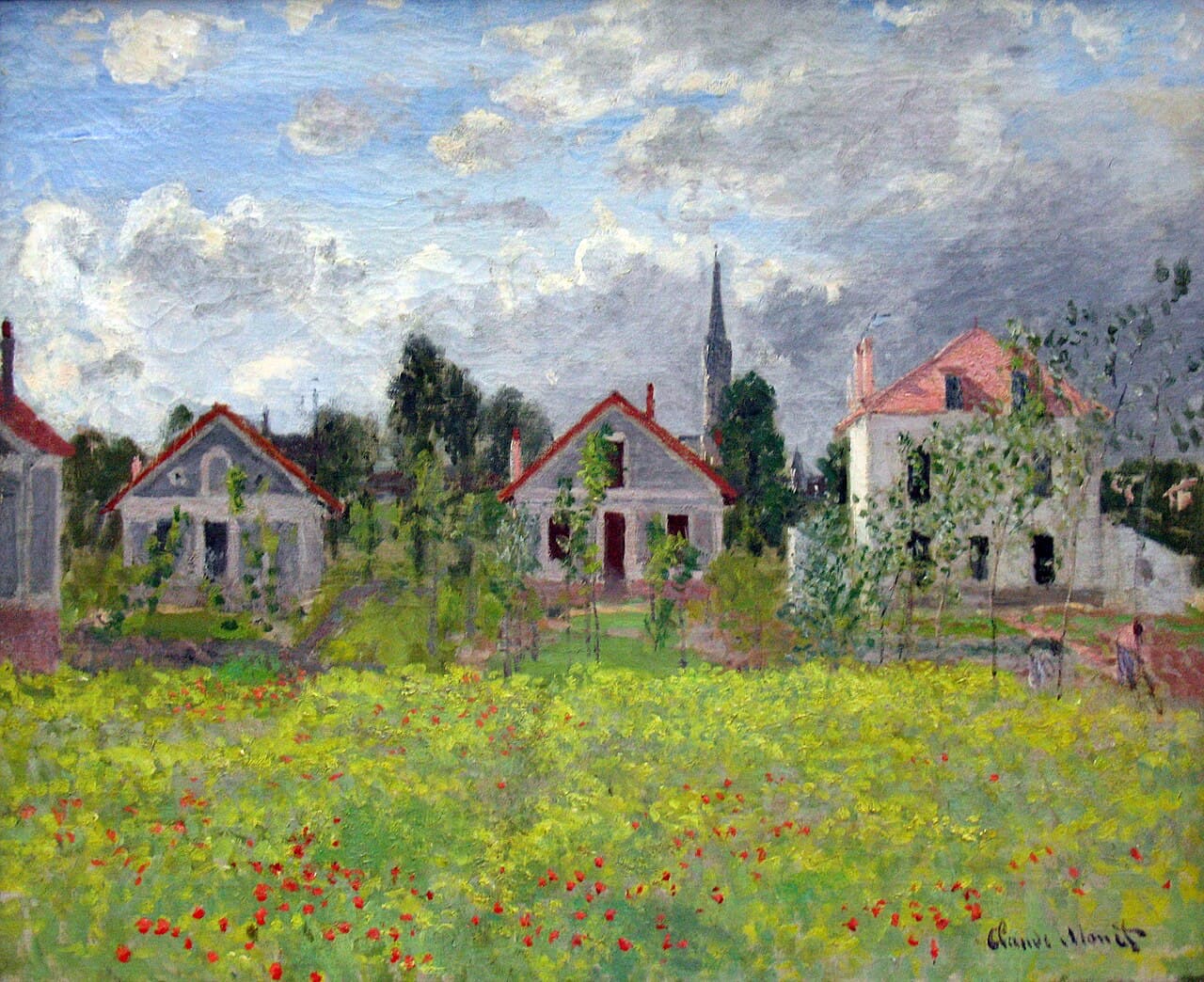 Houses at Argenteuil (1873)