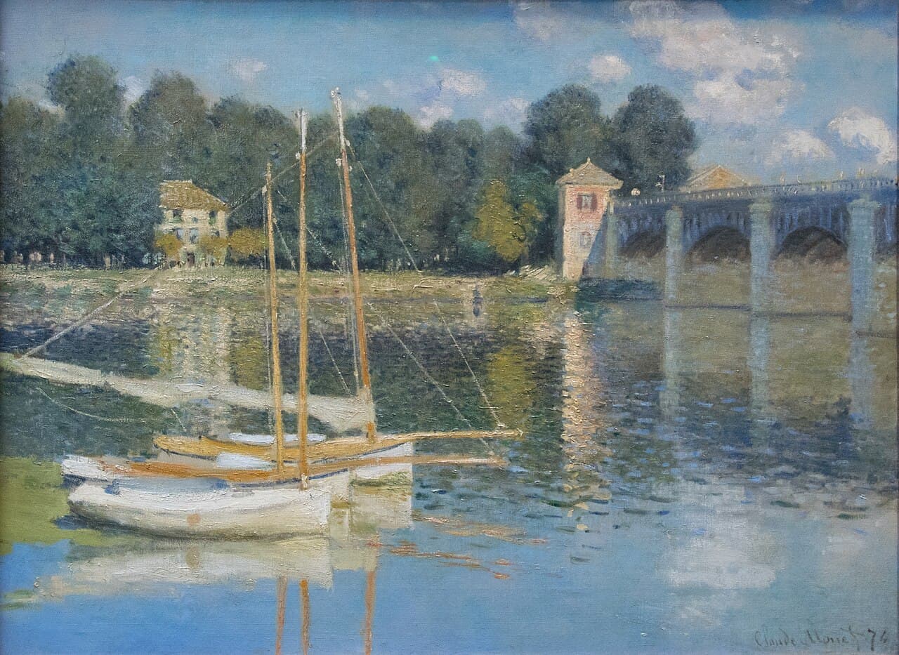 The Railway Bridge at Argenteuil (1874)