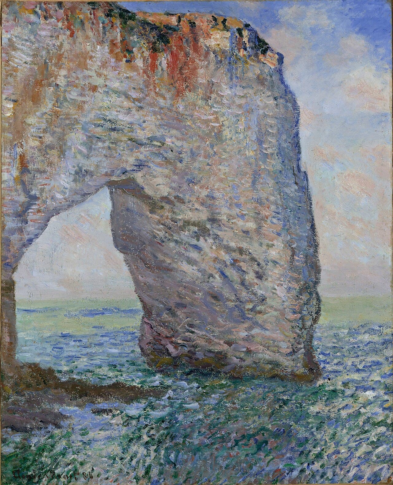 The Manneporte near Étretat (1886)