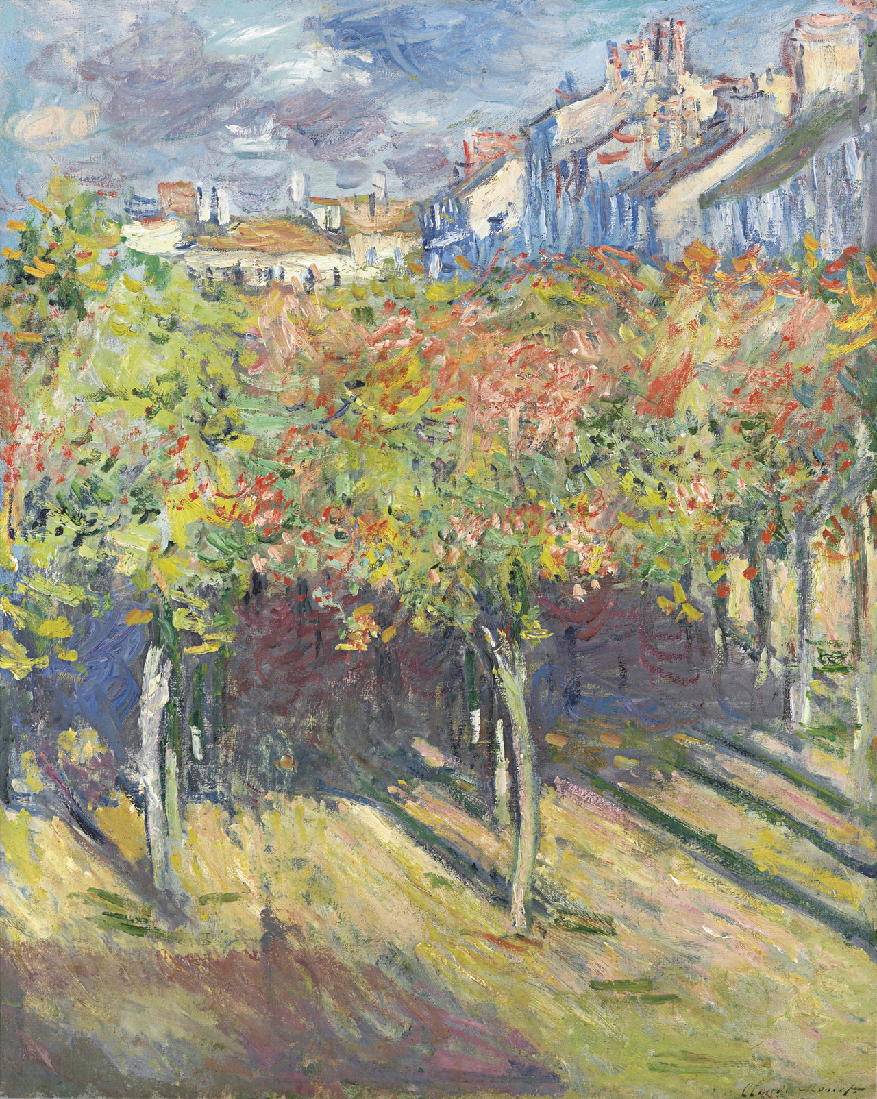 Les Tilleuls à Poissy (1882)