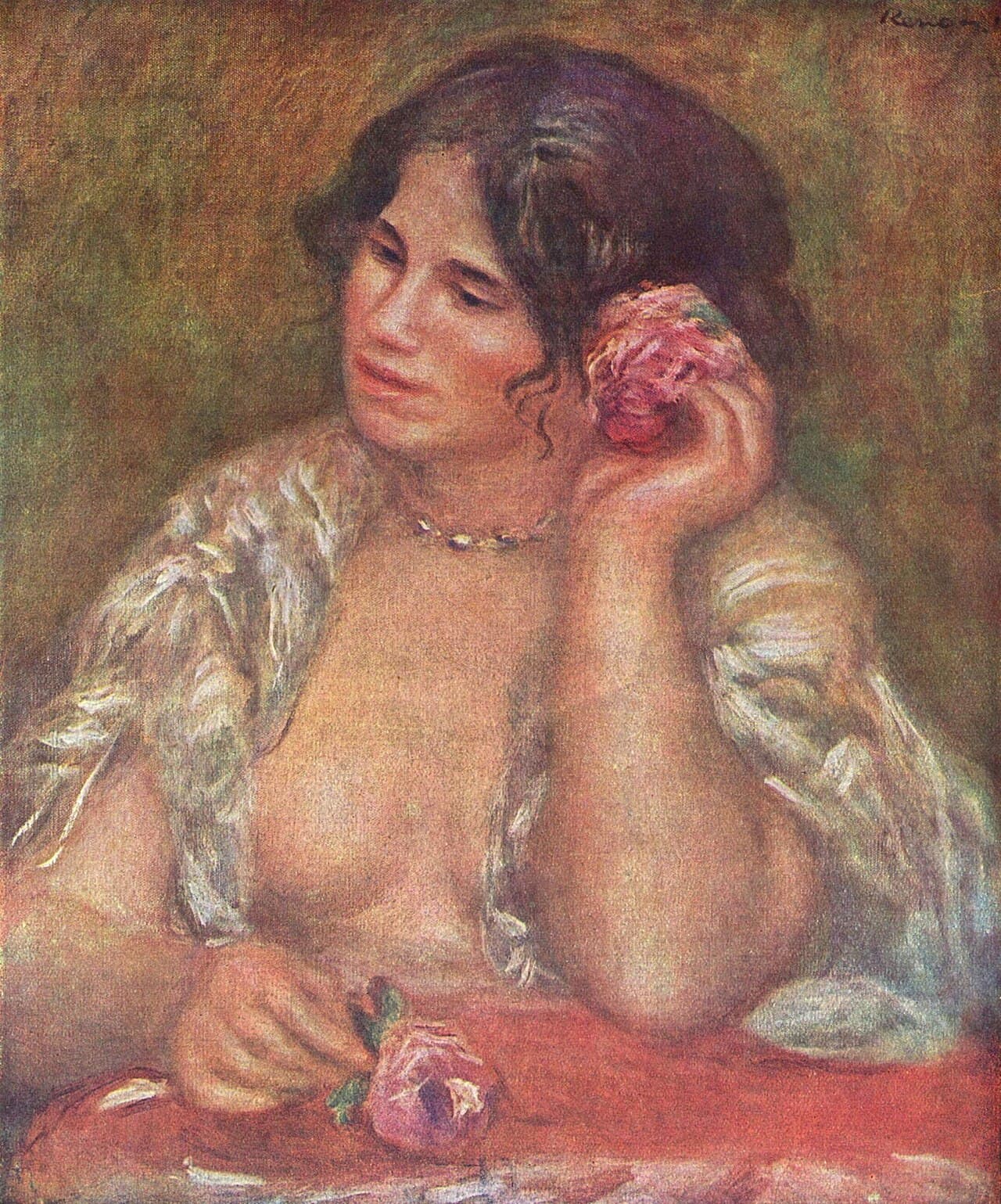 Gabrielle à la rose (1911)
